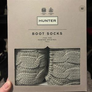 Grey Hunter boot socks new!